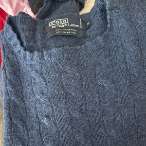 Polo by Ralph Lauren Blue Crewneck Sweater